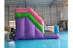 China Tarpaulin 4x3m Commercial Inflatable Water Slides Inflatable Bouncy Castle Silk Printing supplier