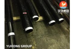 China ASTM A335 GR.P9 Carbon Steel Studded Fin Tube For Heat Exchanger supplier