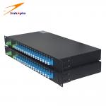 Flattop 40CH AAWG Dwdm Passive Optical Multiplexer , DWDM Mux Demux Customized Express Port for sale