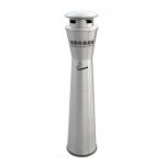 Outdoor Vertical Cigarette Butt Column Extinguishing Cigarette Butt Collector Stainless Steel Trash Can Ashtray for sale