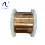 China UEWH Solderable 0.50mmx2.40mm Enameled Flat Copper Wire For Motor manufacturer