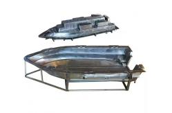 China Custom Rotomolding Aluminum Mould CNC Ship Mold Rotary Integrated Molding supplier