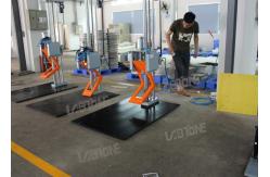 China 85kg Payload Packaging Drop Test Machine With Base Plate 100x150cm Drop Height 150cm supplier