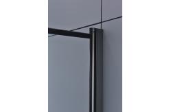 China Aluminium Frame 1800x800mm Pivot Shower Screen Sliding Open supplier