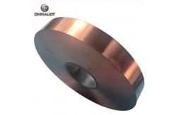 China TD02 Half Hard Beryllium Copper Strips For Electronic Components supplier