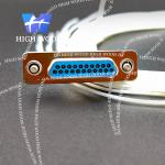 J30J SERIES MICRO-D Connectors,J30J-21TJL L=300 ,J30J SERIES TWISTED PIN MICRO RECTANGULAR ELECTRICAL CONNECTOR for sale