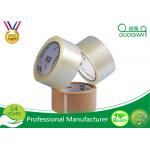 Transparent Acrylic Adhesive BOPP Packing Tape Automated / Manual Sealing For Cartons for sale