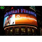 Digital P4 RGB LED Curtain Display  Wall Mounted , Curved LED Wall IP65 Waterproof