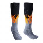 7.4V 3350mAh Rechargeable Battery Electric Heated Socks For Outdoor Riding Camping Hiking for sale