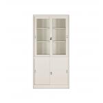 China KD Structure Glass Door Filing Cabinet KD Structure 50KG Weight manufacturer
