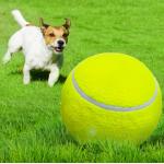 9.5Inflatable Rubber extra large tennis ball for dogs traning Outdoor for sale