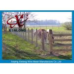 High Securety Galvanized Field Fence For Cattle / Horse / Sheep Good Flexibility
