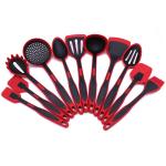 Non Corrosive BPA Free Silicone Kitchen Utensils Set for sale