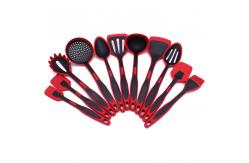 China Non Corrosive BPA Free Silicone Kitchen Utensils Set supplier