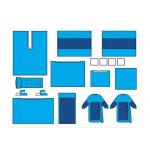 Non-Woven Fabric Sterile Surgical Packs Available With Gamma Sterilization for sale