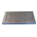 Dynamic Desktop Industrial Metal Keyboard Stainless Steel Vandal Resistant for sale
