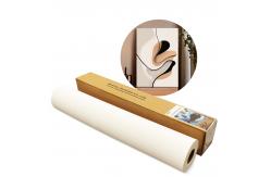 China Glossy 400gsm Inkjet Polycotton Canvas Roll For Pigment Printing supplier