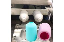 China Custom BPA Free 240ml Or 120ml Silicone Baby Bottle Cover supplier