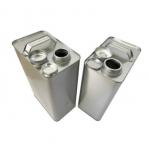 4C Square Metal Tin Containers for sale