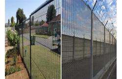 China Welded Wire Fence Green Garden V Mesh Fencing Trellis Fold Galvanized Wire Mesh supplier