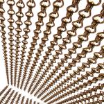 0.8-2.0mm Metal Mesh Curtain For Decoration Window Blinds Room Divider for sale
