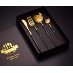Flatware Dinnerware Packaging Boxes With 410 Stainless Steel Spoon And Fork