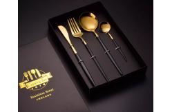 China Flatware Dinnerware Packaging Boxes With 410 Stainless Steel Spoon And Fork supplier