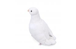 China OEM Innovative White Dove Toy With Polypropylene Cotton Filling supplier