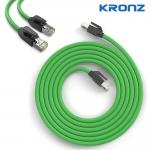 RJ45 Connector Dual Shielded 24AWG Waterproof IP20 RJ45 Ethernet Connector