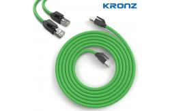 China RJ45 Connector Dual Shielded 24AWG Waterproof IP20 RJ45 Ethernet Connector supplier