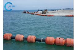 China Buoyancy 150N HDPE Pipe Floater Customized Impact Resistant supplier