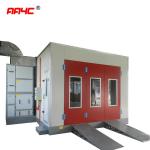 Auto Body Electrostatic Paint Booth Fire Protection Liquid Baking Room 800Pa for sale