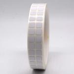7mmx7mm Permanent Adhesive Label 1.5mil  White Matte High Temperature Resistant Polyimide Label for sale