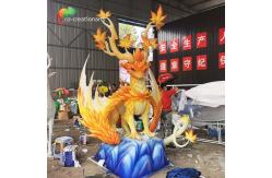 China Mythical Creature Western Dragon Lantern 220V supplier