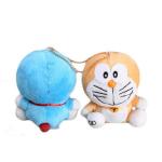 Safe Odorless Dingdang Cat Plush Keychain Pp Cotton Stuffed Cat Keychain for sale