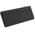 ETEK 104 Waterproof Office Keyboard With Carbon Film Keys HIPS Material 1.2-meter Braided Cable Supports Logo Customization for sale