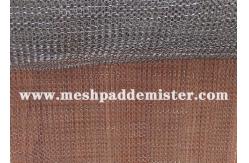 China 0.1 Mm * 0.4 Mm Flat Wire Roll Knitted Mesh supplier