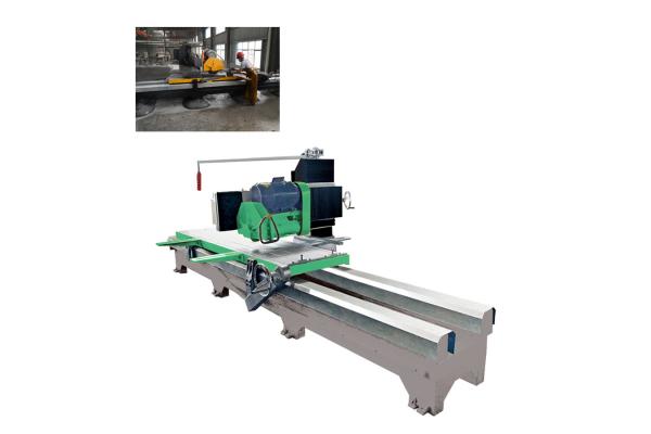 3000x1400mm Trolley Manual Stone Slab Cutting Machine For Granite Marble Slabs