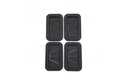 China Custom Black Silicone Rubber Square Gasket For Wide Range Of Instruments supplier