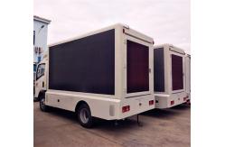 China P5 Mobile LED Display Trailer HOWO 4x2 Mobile Digital Advertising Vehicle 3 Sides supplier