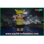 Simulation 3D Design Inflatable Cartoon Characters Printing Logo For Outdoor