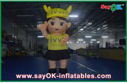 China Simulation 3D Design Inflatable Cartoon Characters Printing Logo For Outdoor supplier