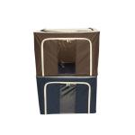 Waterproof Large Collapsible Fabric Storage Bins Stackable Ultralight ISO9001 for sale