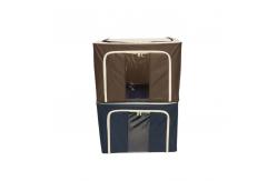 China Waterproof Large Collapsible Fabric Storage Bins Stackable Ultralight ISO9001 supplier