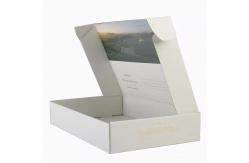 China Cardboard Paper Clothing Packaging Boxes Foldable For Handbag supplier