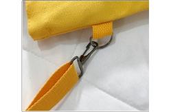 China Fold Over Ladies Canvas Handbags Eco Canvas Bags supplier