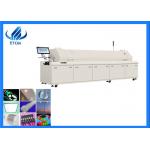 Large 5 Temperature Zones Reflow Soldering Machine 1800mm Heating Passage For LED for sale