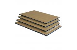 China Fireproof B1 A2 Aluminium Composite Panel With PE FR Core supplier