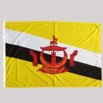 Brunei Flagolden national screen printed high quality for sale