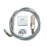 Lighting Suspension Cable Kits With Gripper Application Wire Suspension Hanging Kit for sale